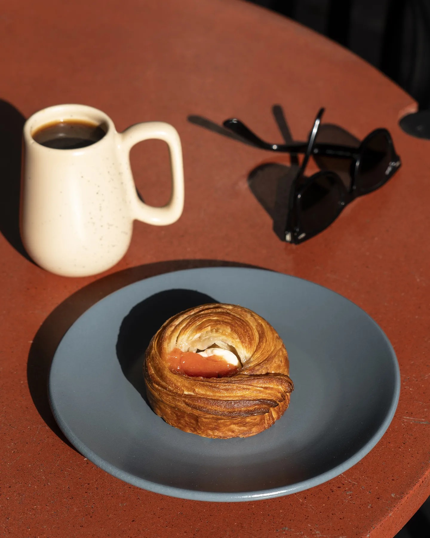 pan dulce recien hecho en la veladora